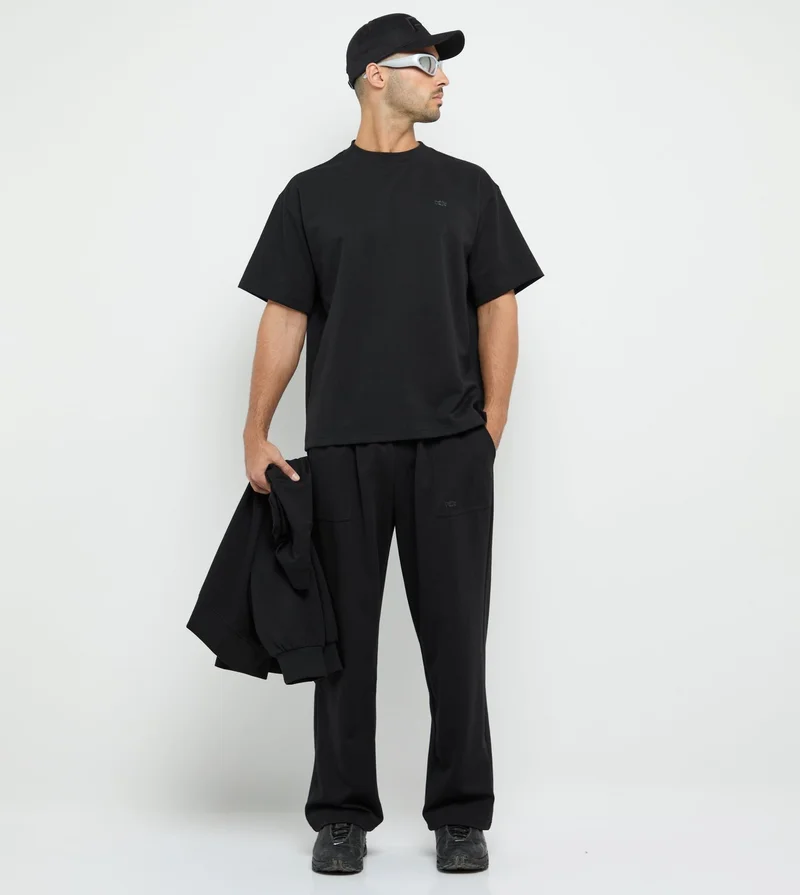 إف5 تيشيرت رجالي كبير الحجم بشعار